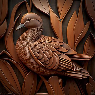 3D model widgeon (STL)